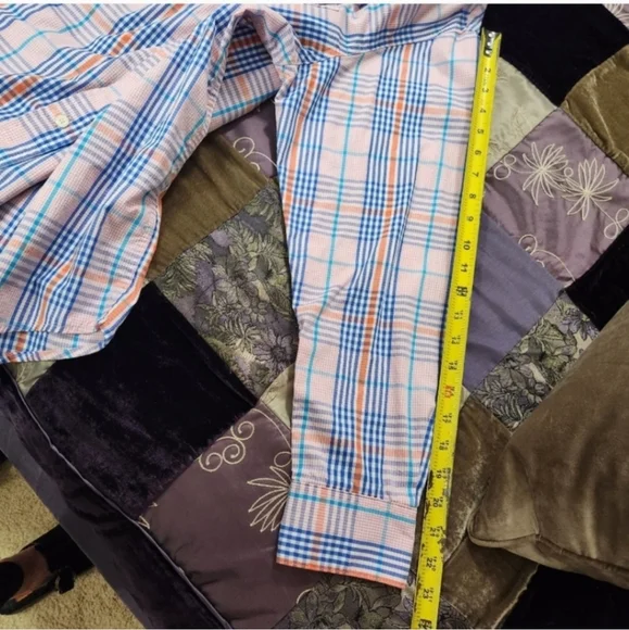 Men's Plaid Saddlebred Button Down Shirt - Picture 10 of 11